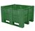 Click to swap image: CRAEMER CB3 Pallet Bin Solid 620 Litre Green